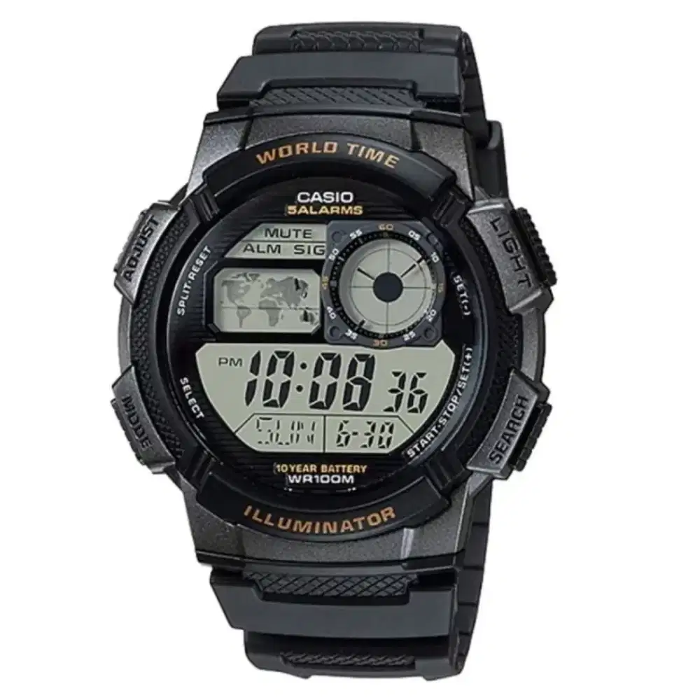 jam tangan g shock hitam