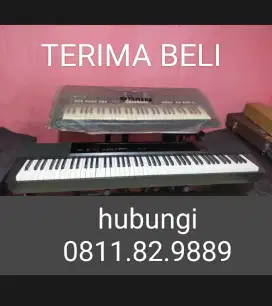 Terima Beli Keyboard dan Piano Clavinova Yamaha KORG Roland Technics