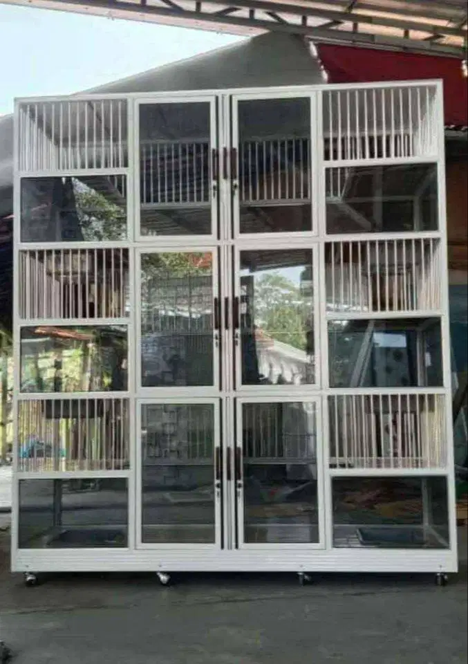 kandang kucing 6 pintu