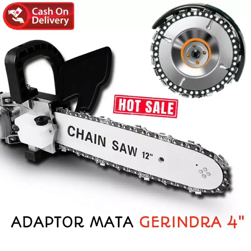 Chainsaw Mesin Gerinda (Grab)