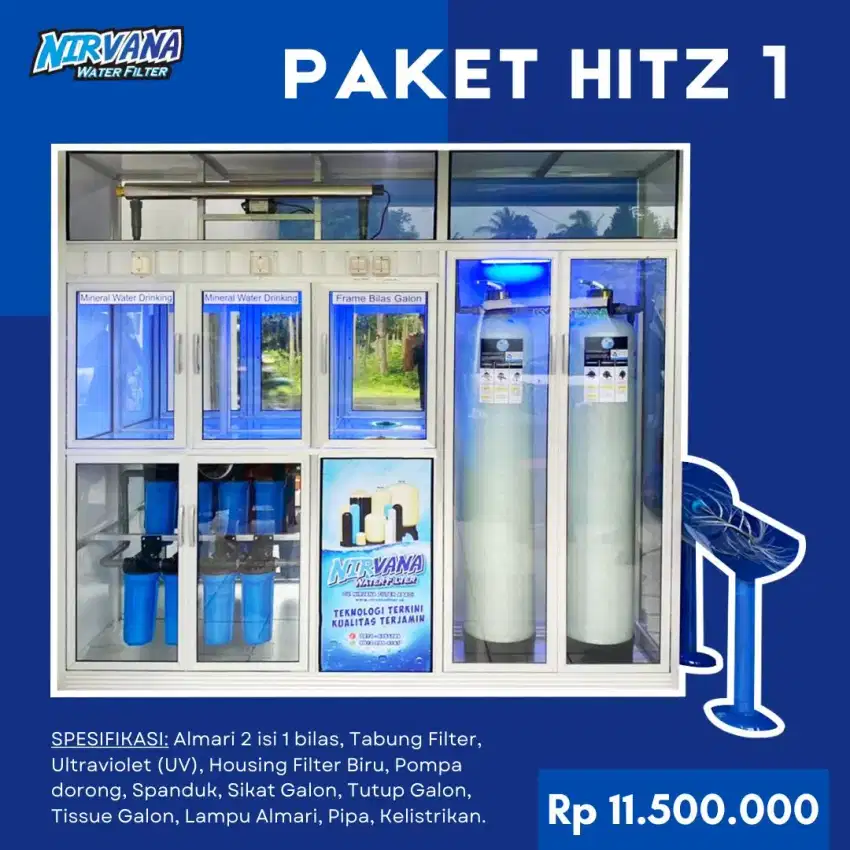 Mesin Depot Air Minum Isi Ulang ( DAM )