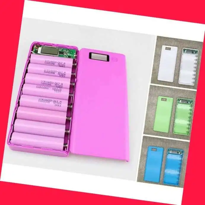 Media Casing +Mesin Powerbank = Langsung Pasang Batre Joss ! 5-8 slot