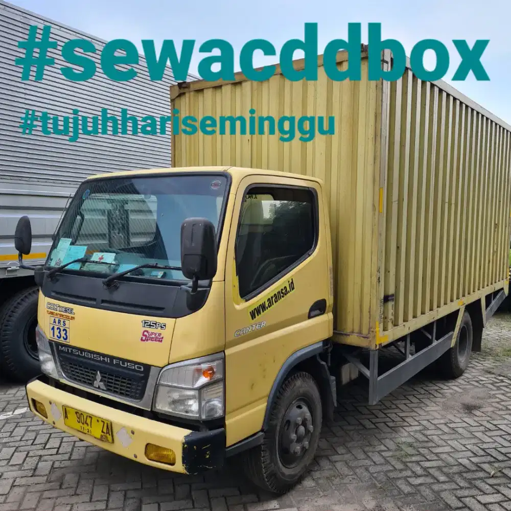 Sewa Truk Colt Diesel CDE 4 roda CDD 6 roda bak atau box