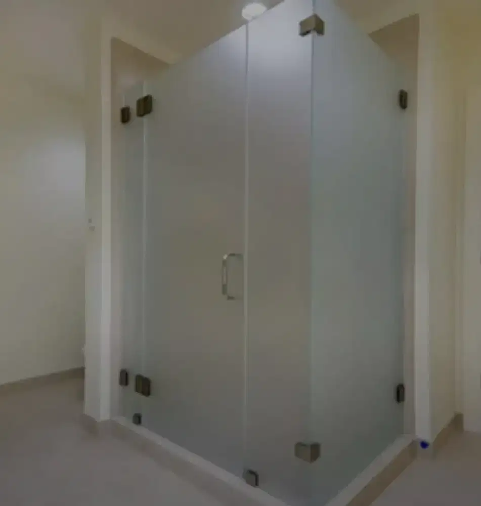 Ada motif bambu bunga bata sticker sunblast buram polos kaca riben