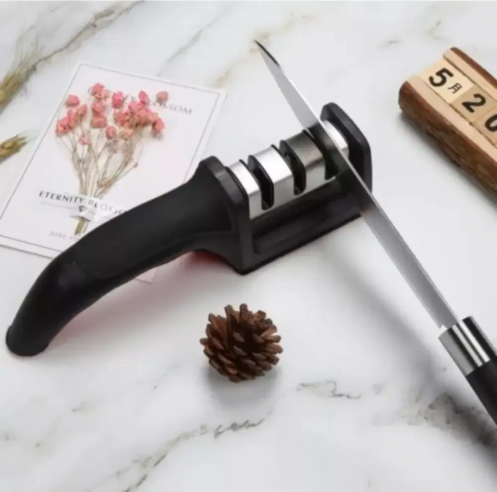 Free ongkir Chef Kitchen Sharpener 3 Steps
