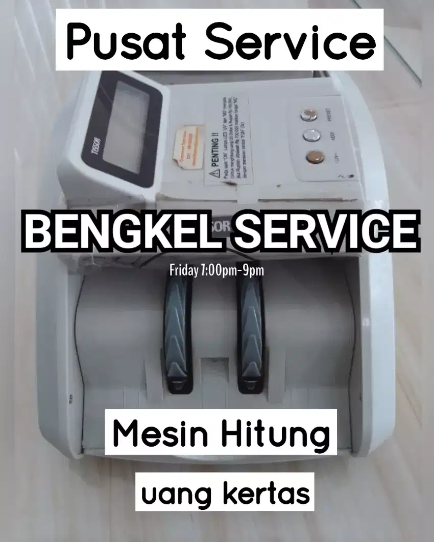 Mesin Hitung Uang Specialis Service Bergaransi