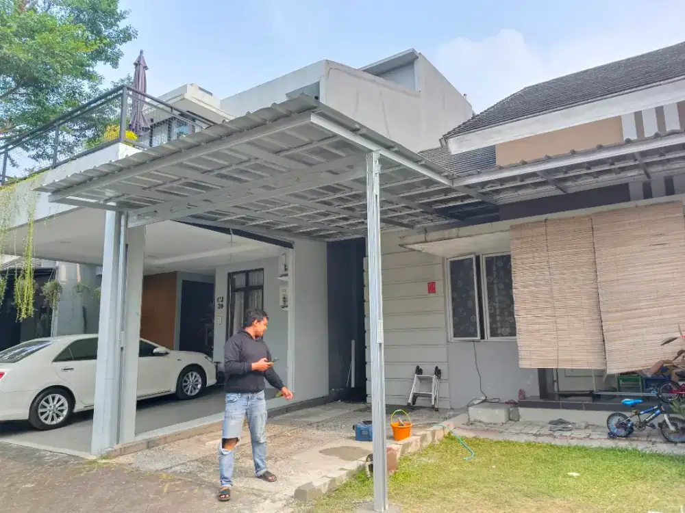 Kanopi Baja ringan ( Alderon+spandek)