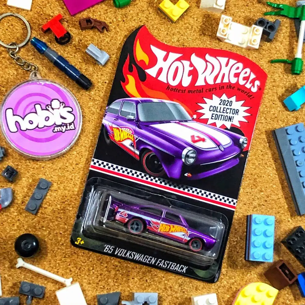 Diecast HotWheels Collector Edition Volkswagen Fastback Purple Mail In