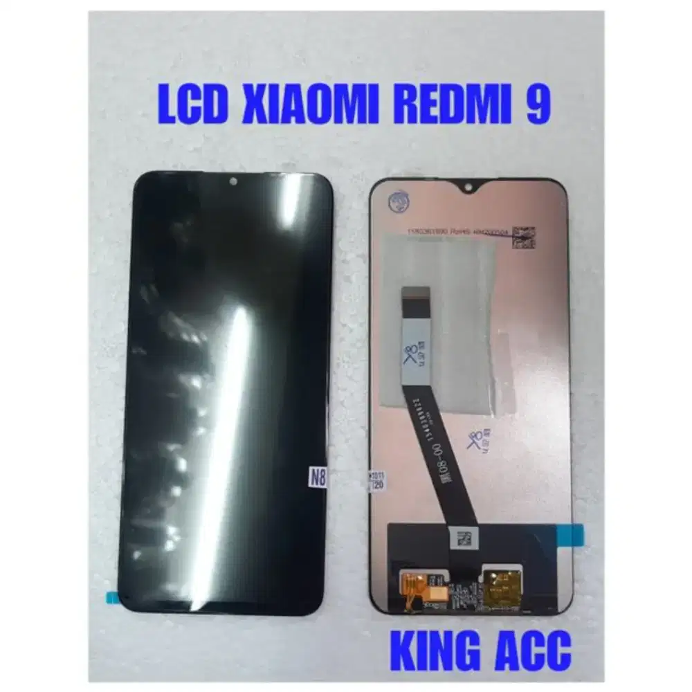 LCD REDMI 9 FULLSET SIAP PASANG