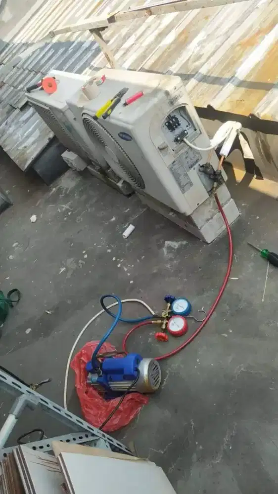 service ac kulkas mesin cuci pompa air