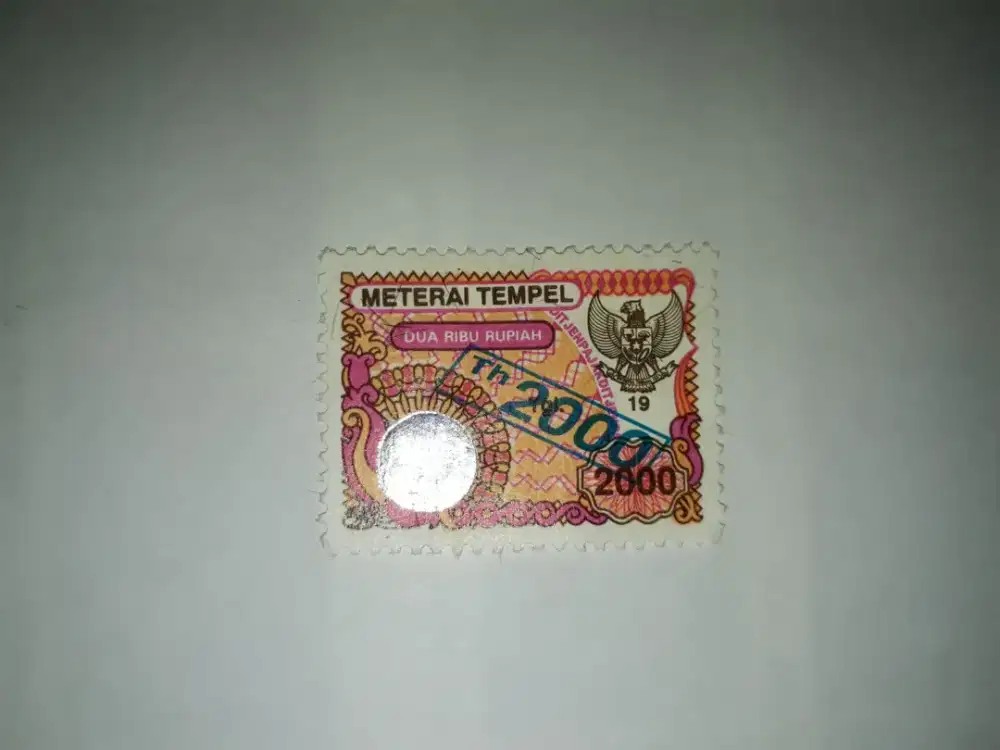 Materai 2000 tahun 2000