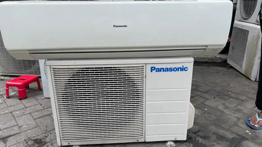 AC Panasonic 2 PK harga plus pasang garansi 6 bulan dingin joss