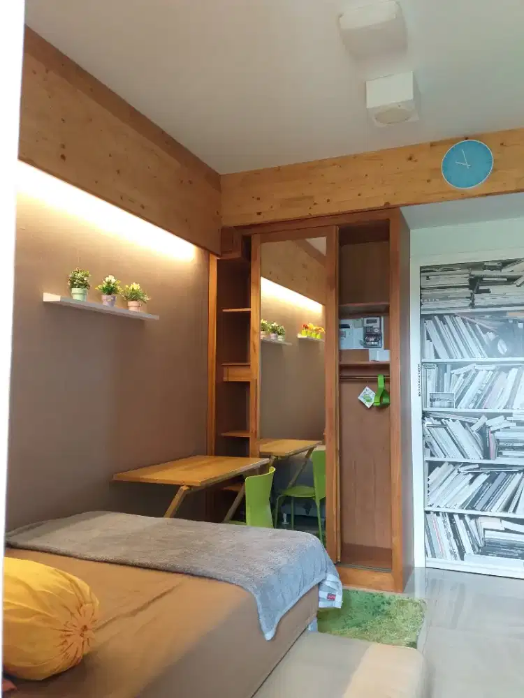 Disewakan Apartemen Student Castle Type Studio View Merapi Free WIFI