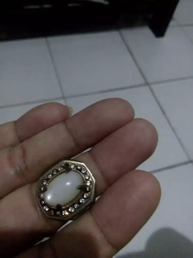 Cincin batu Biduri Bulan II Biduri Bulan Air Beras