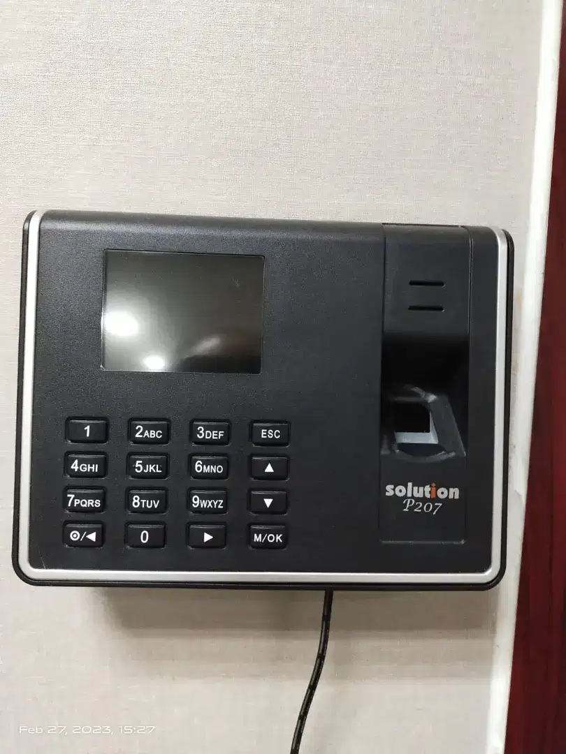 fingerprint alat absensi