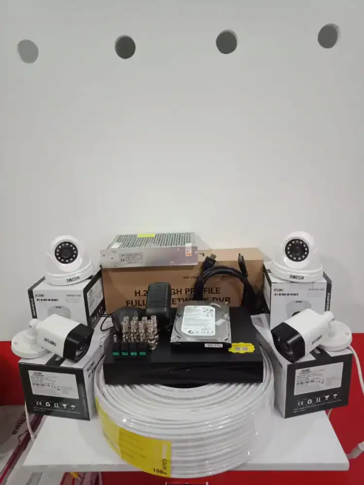 Paket CCTV 4 Camera 2MP

HISOMU