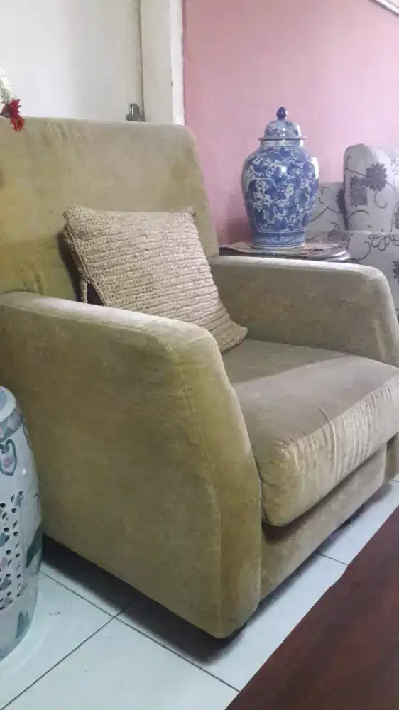 Jual murah sofa 1 seat, sisa proyek