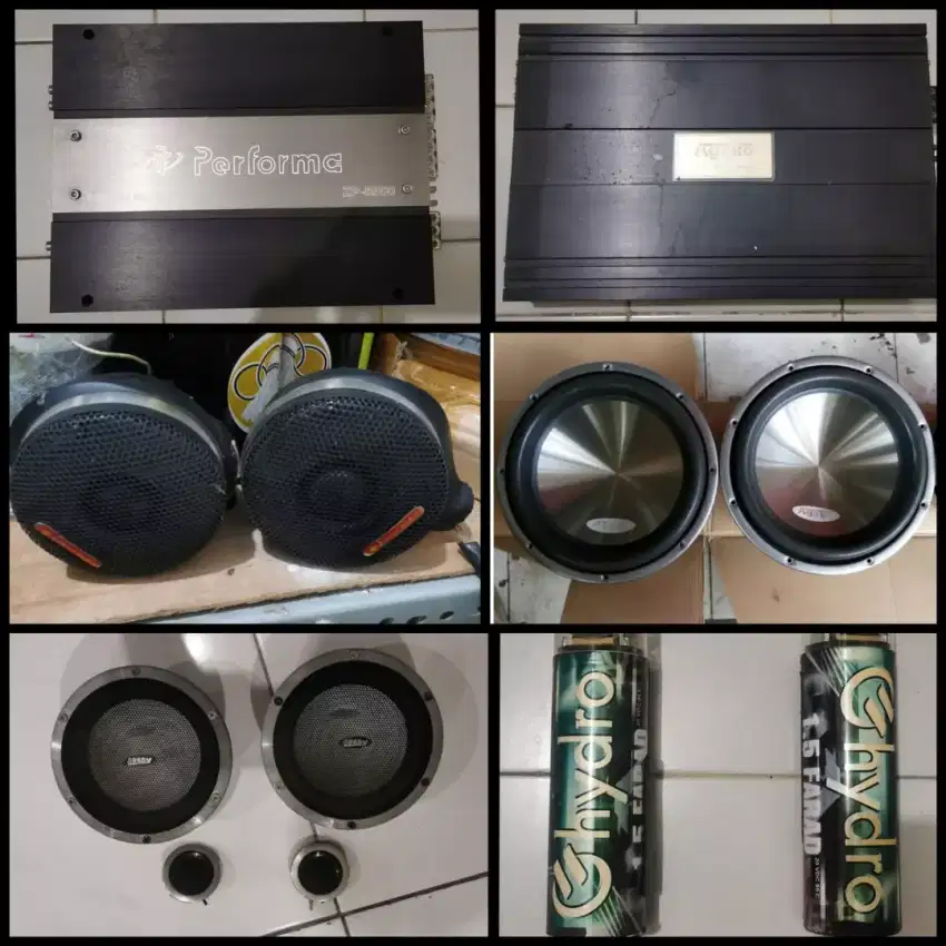 1 set audio mobil