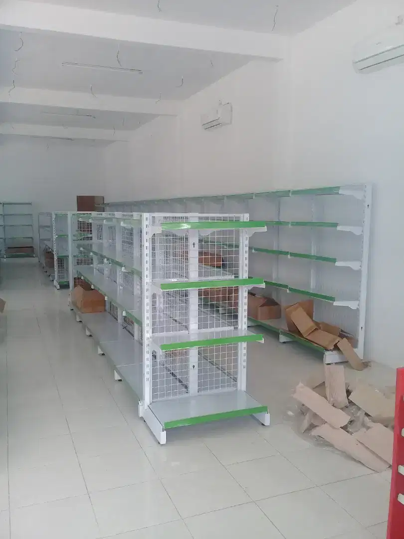 Rak besi untuk toko murah