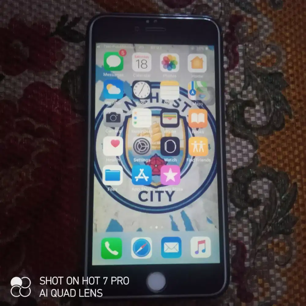 Jual mulus lengkap no cacad Iphone 6s plus 64 gb