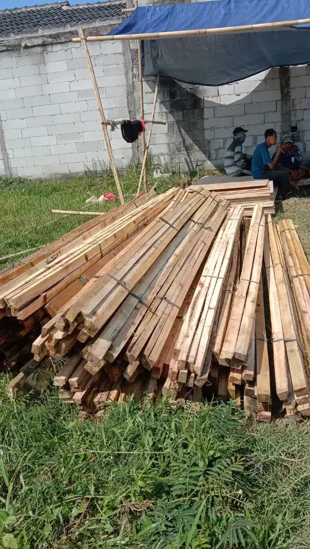 Jual kayu kaso dan triplek