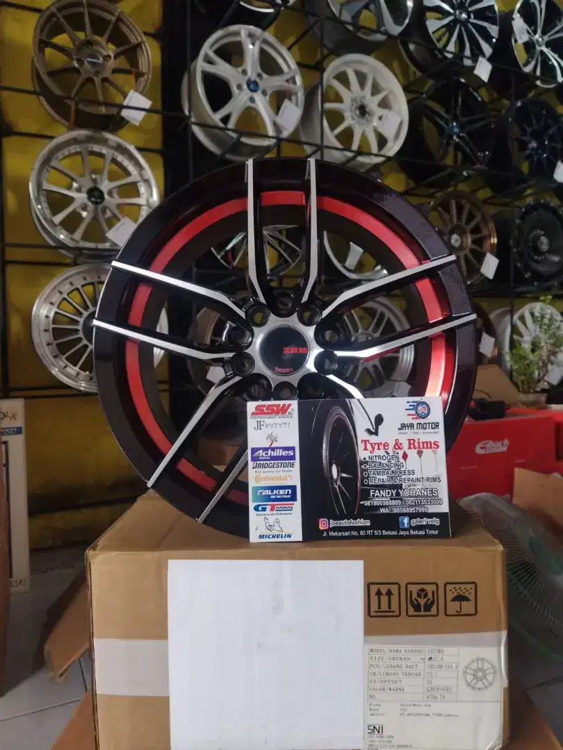 Velg zen sicuro r15 5x100,114 lbr7 et35