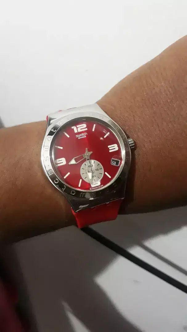 Jam tangan Swatch AG-2004 SR936SW Irony.