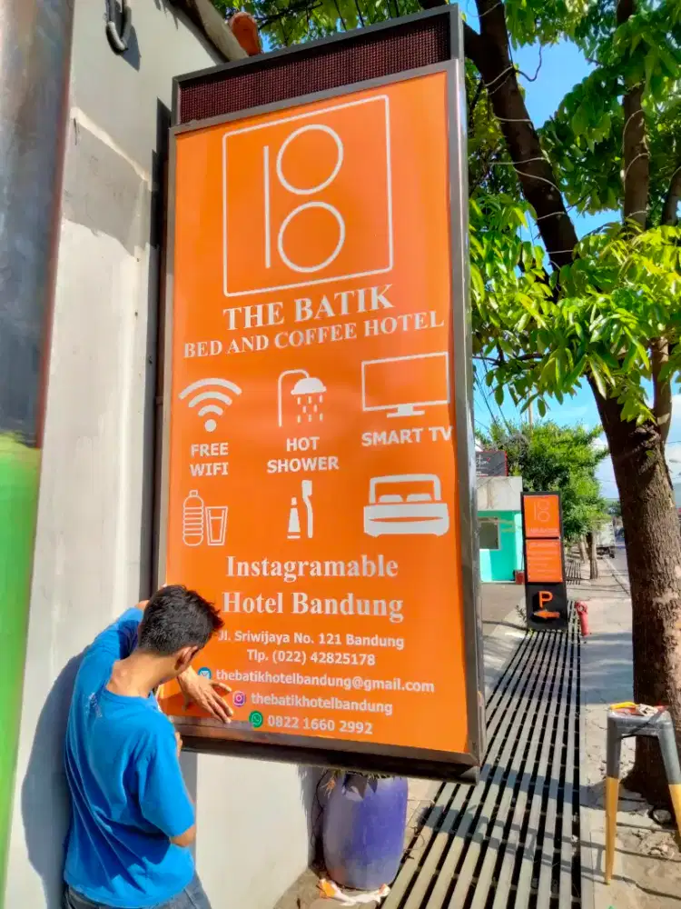 Kaca film dan sticker kaca es sunblast buram