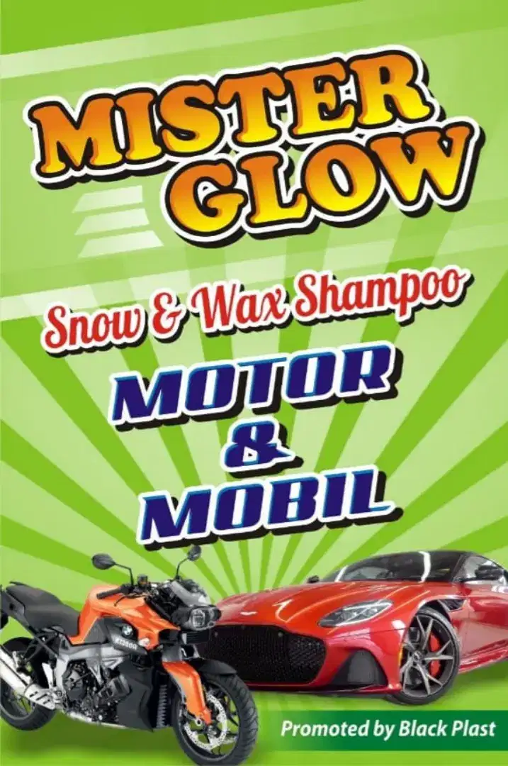 Shampo Motor Mobil Salju Wax Mister Glow