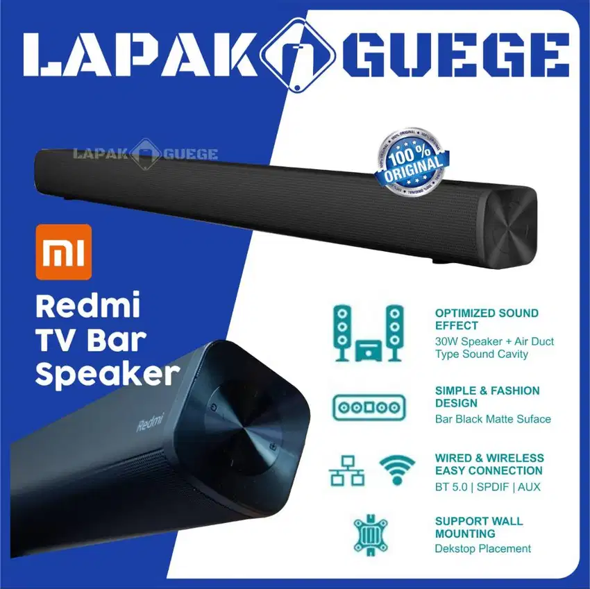 Redmi Soundbar 30W TV wired wireless bluetooth speaker hifi Xiaomi