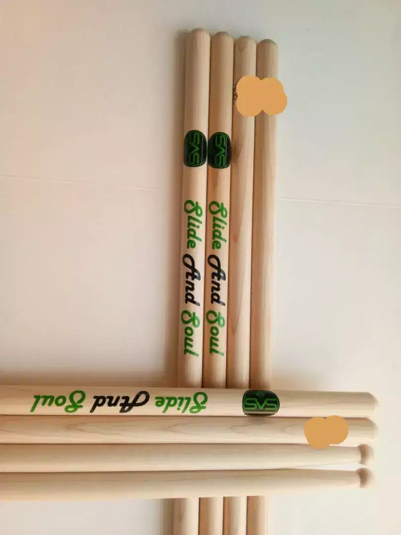 Slide and soul drum stick maple 7A & custom drum stick