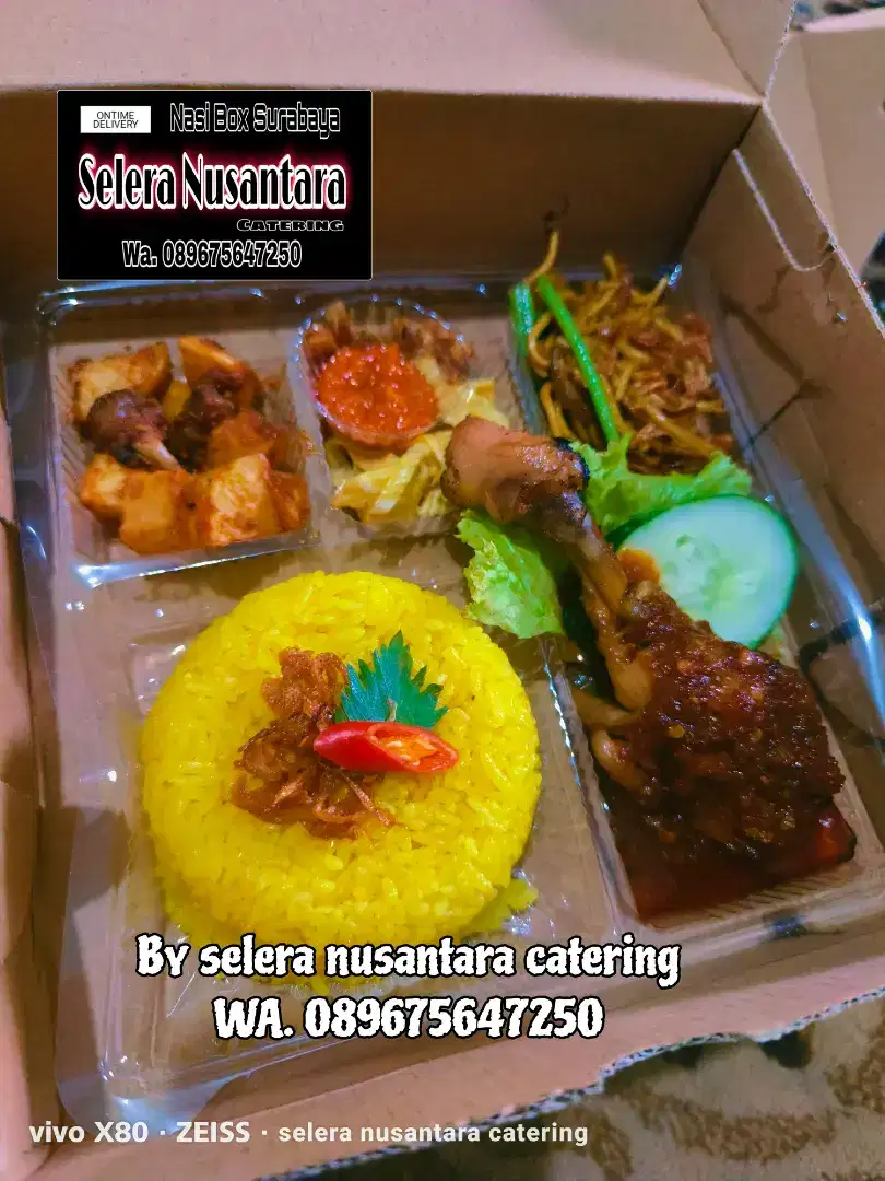 Nasi kuning box