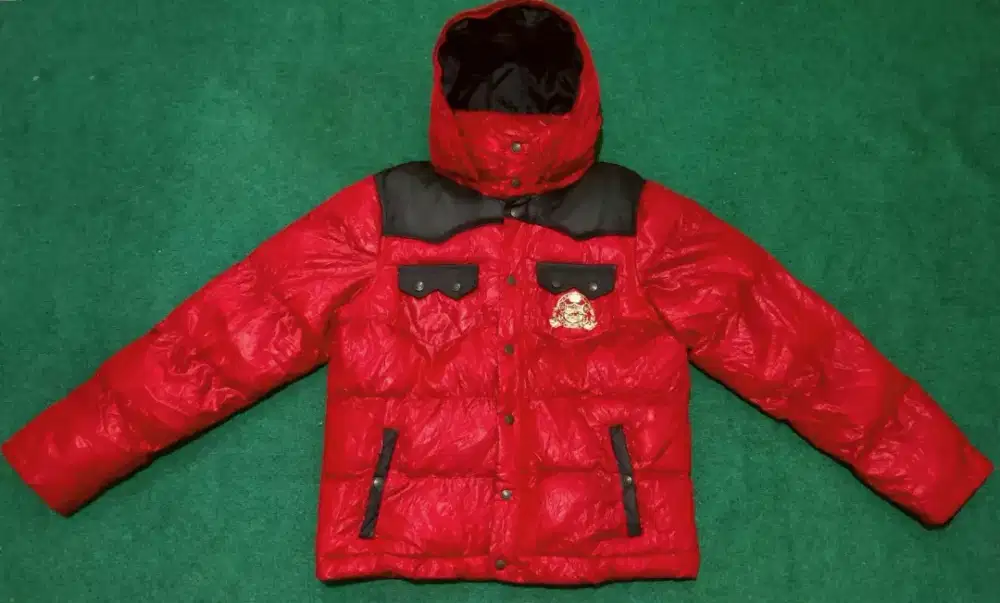 Jacket Import Jepang Original Body Wave model Goose Down Jaket TNF