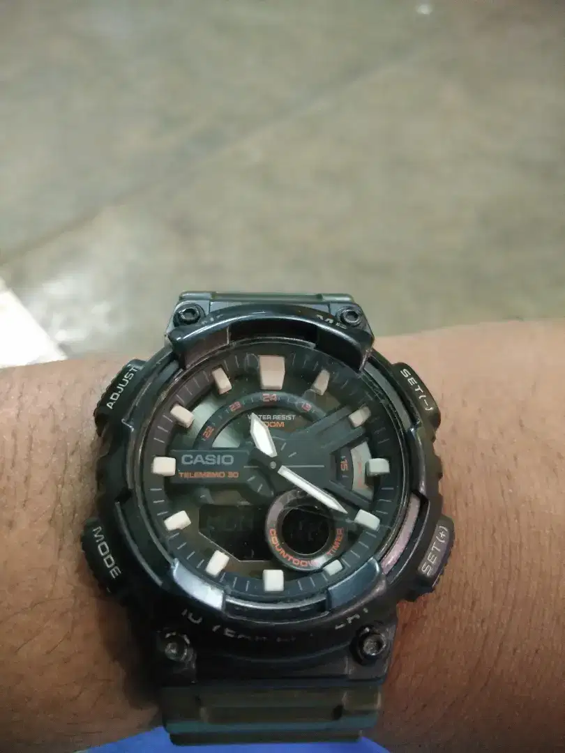 Jam Casio telememo