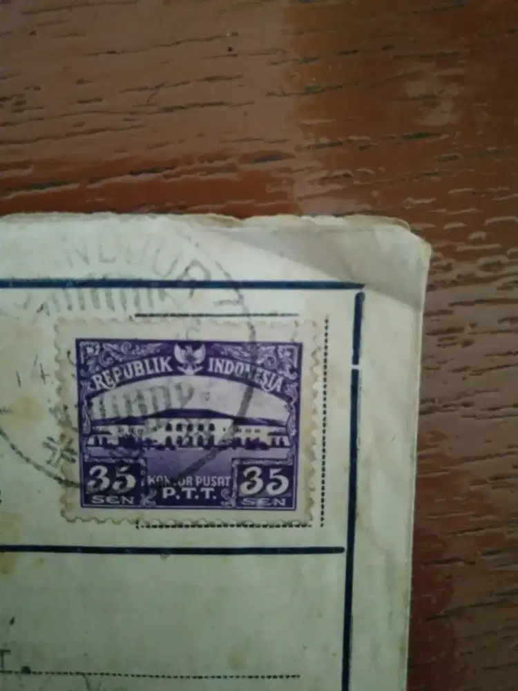 Perangko pemakaian tahun 1954