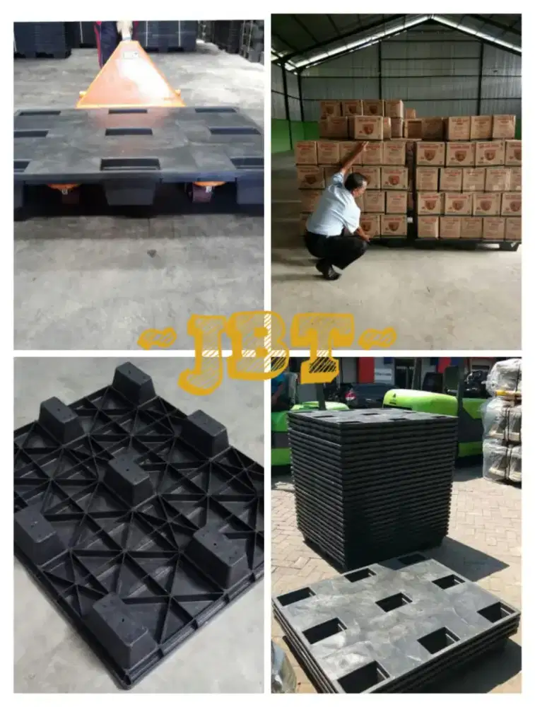 palet plastik bekas dan baru kualitas oke