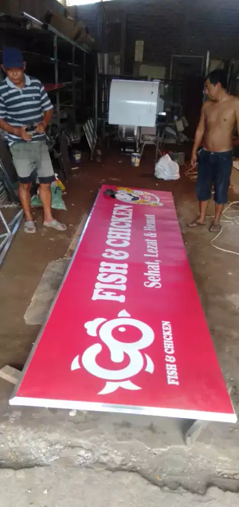 Papan nama & neon box