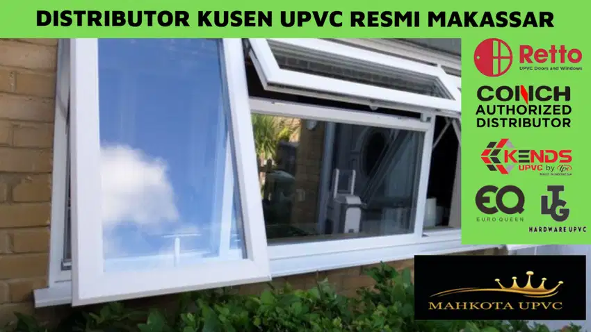 harga kusen pintu jendela upvc Makassar