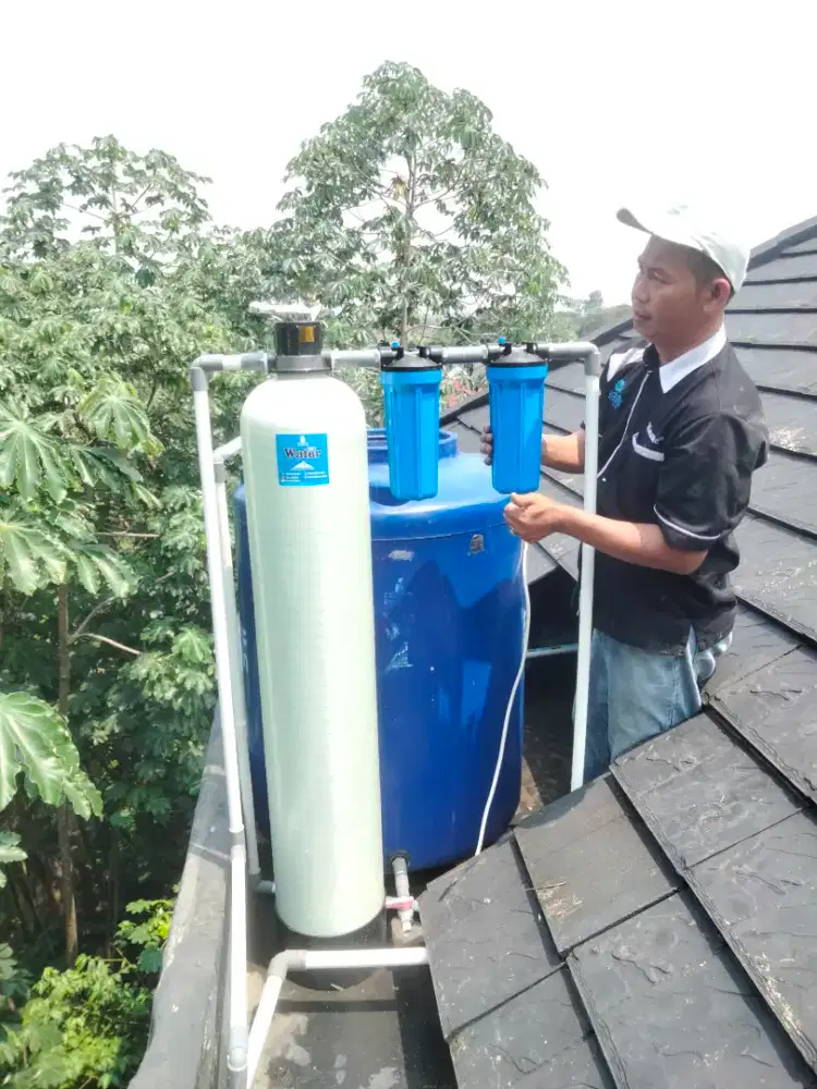Waterr treament filter saringan air untuk di rumah anda air sumur / dl