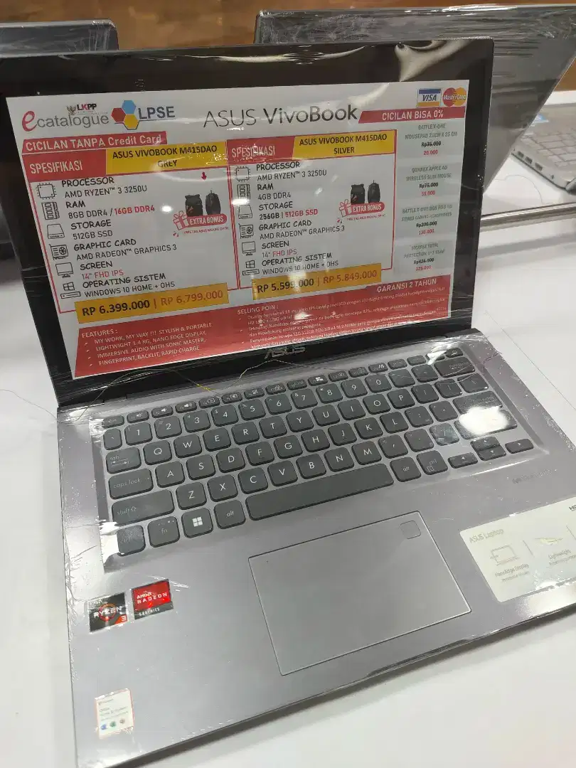 KREDIT LAPTOP ASUS VIVOBOOK RAM 8 512 MURAH