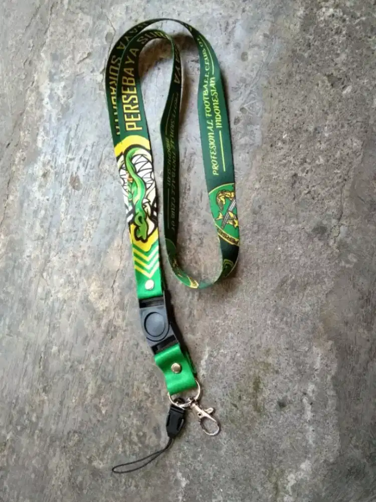 Souvenir Tali Lanyard Tali ID Card Gantungan Kunci Sablon Print Custom