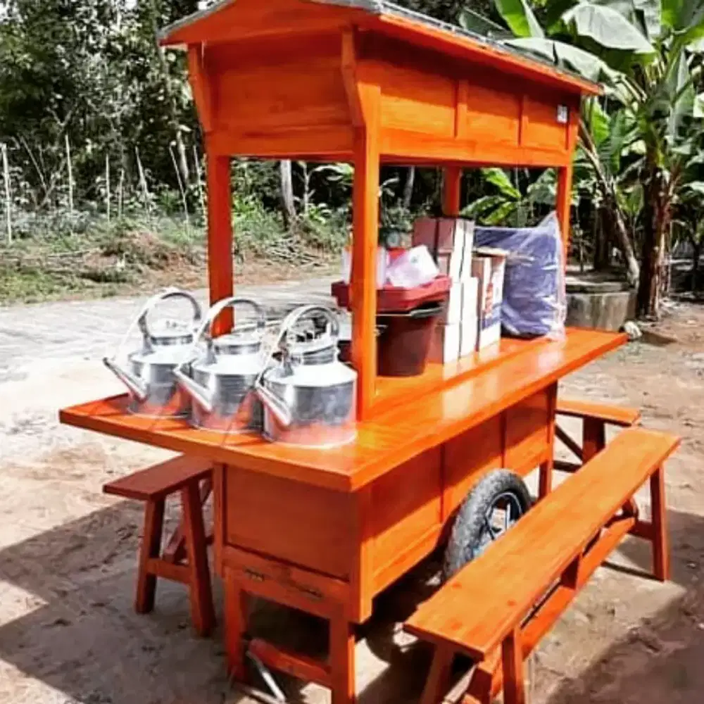 Gerobak angkringan murah free ongkir