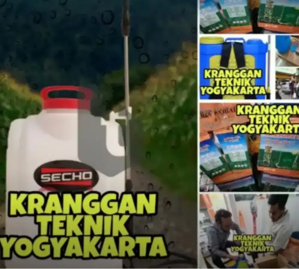 (KRANGGAN TEKNIK)knapsack cas sprayer disinfektan semprotan hama