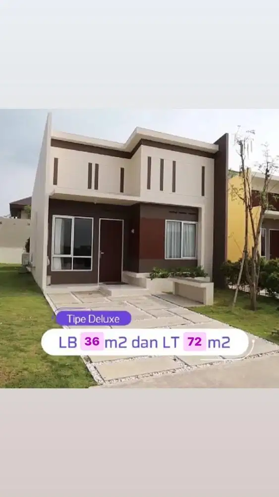 Disewakan/Dikontrak Rumah 2BR Podomoro Tenjo Tigaraksa Minimalis Murah