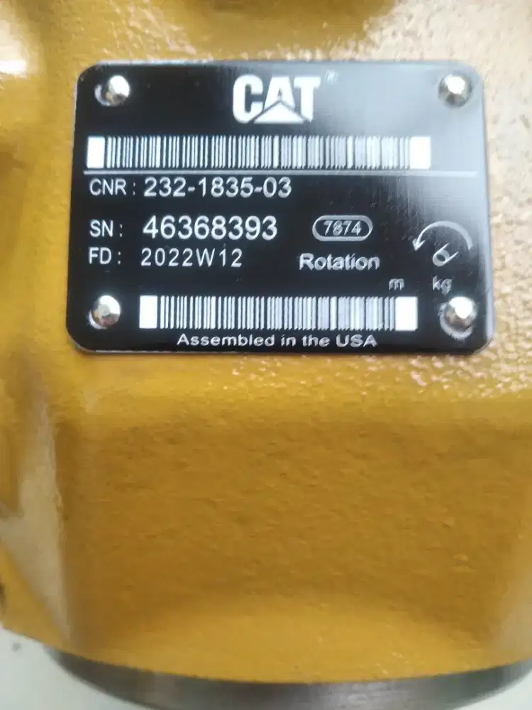 CAT hydraulic pump 232-1835
