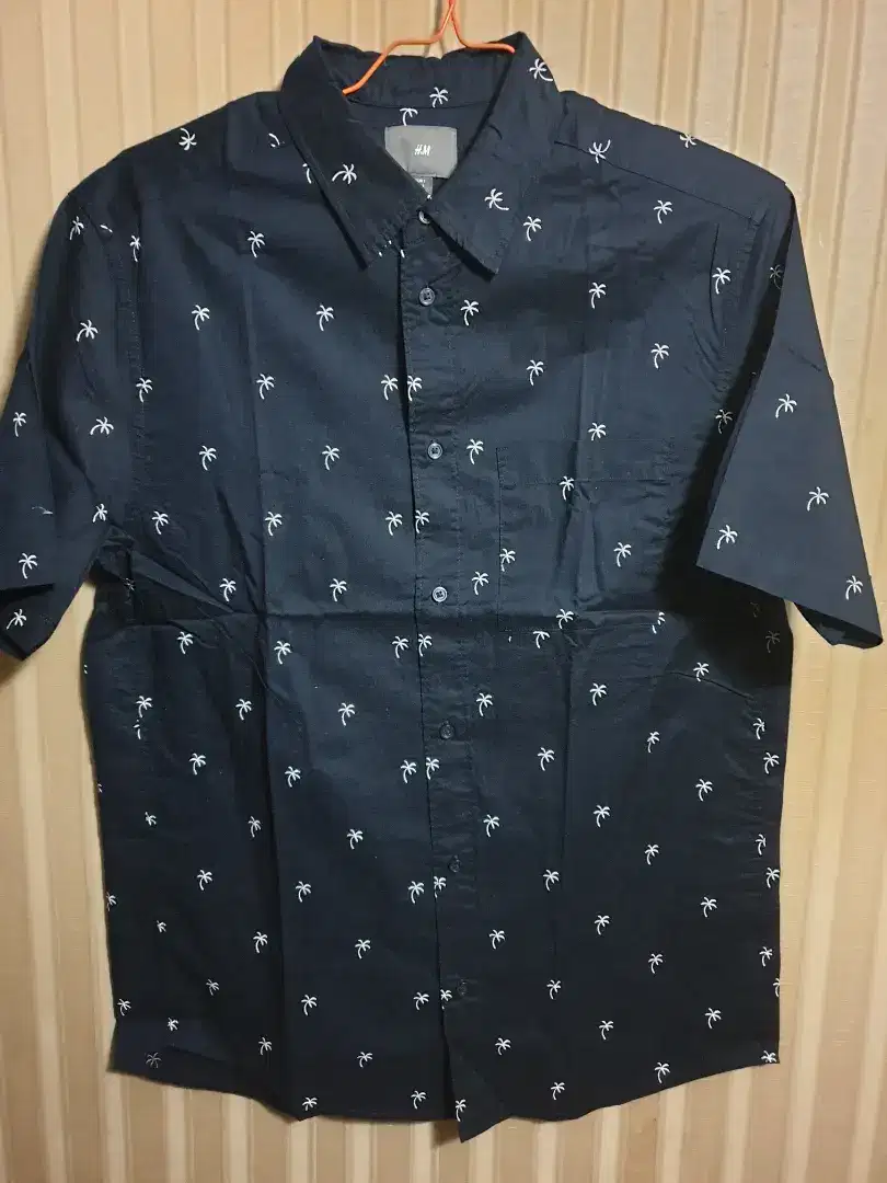 Kemeja H&M Dark Blue