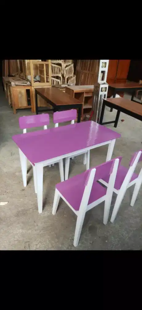 meja kursi resto,kedai,warmindo