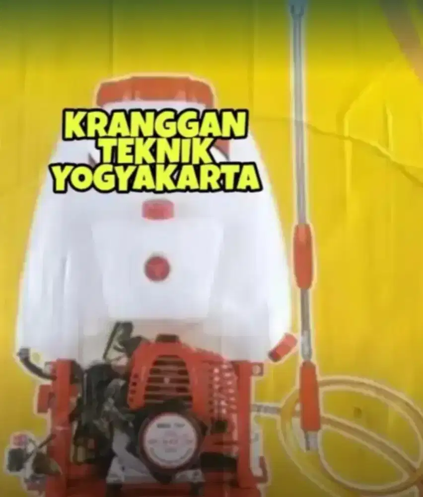 (KRANGGAN TEKNIK)mesin sprayer 2 tak knapsack basmi hama pertanian