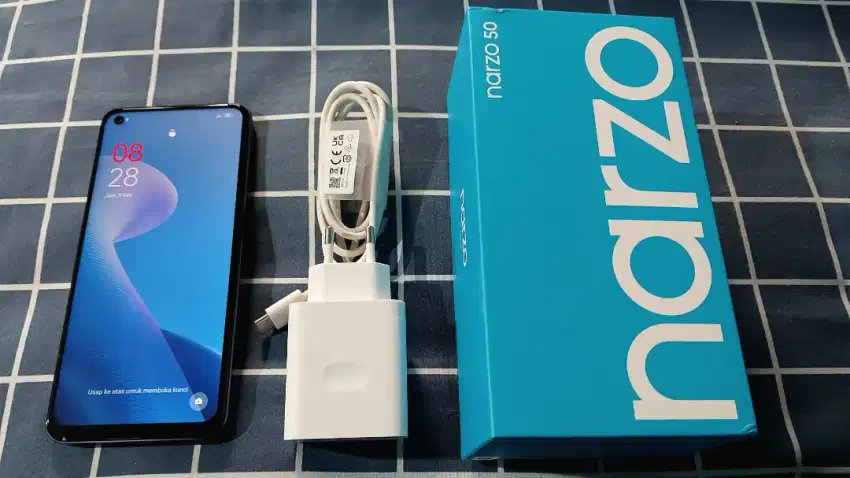 Realme Narzo 50 4/64 Mulus Full Set.