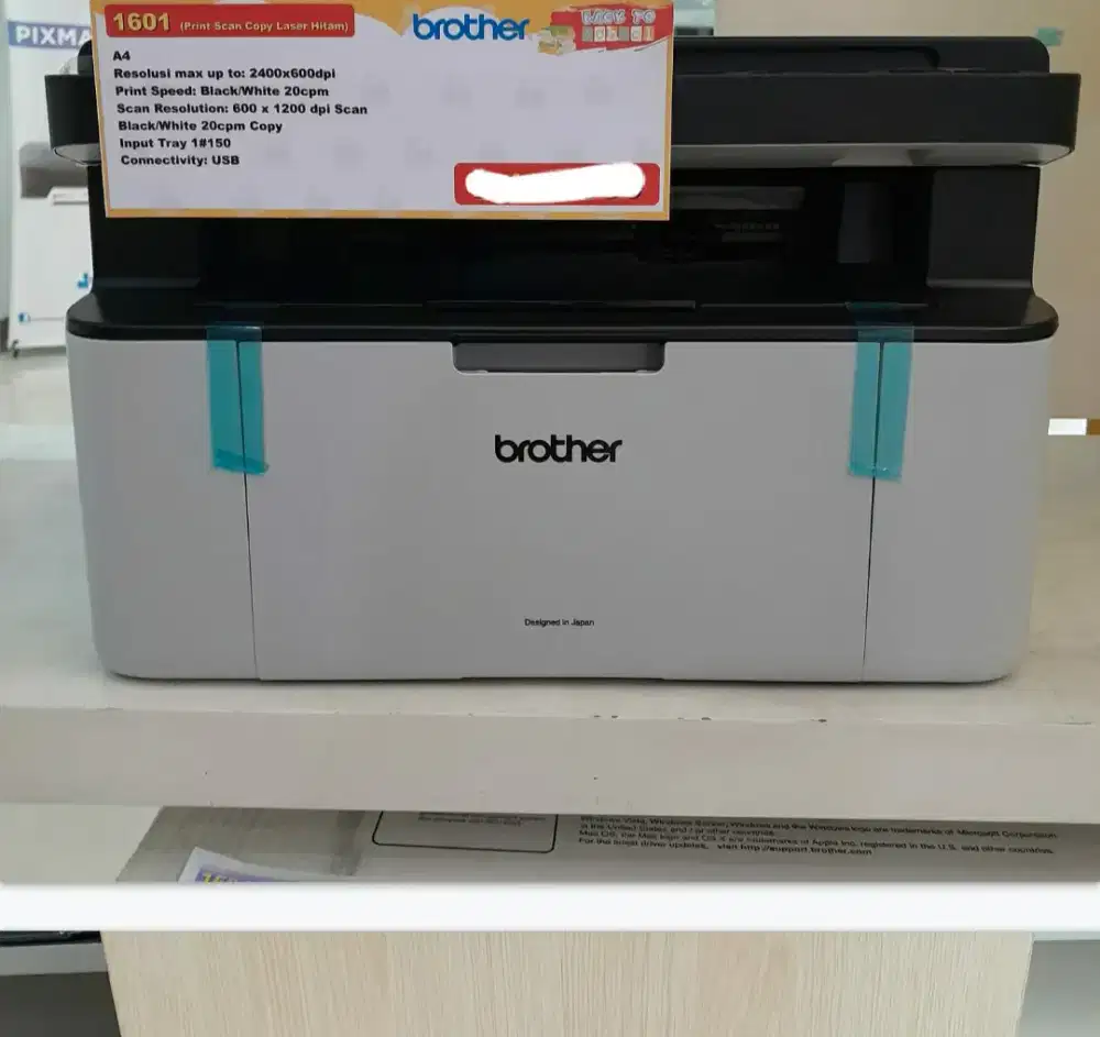 Printer Brother Laserjet Laser 1601 Scan Copy